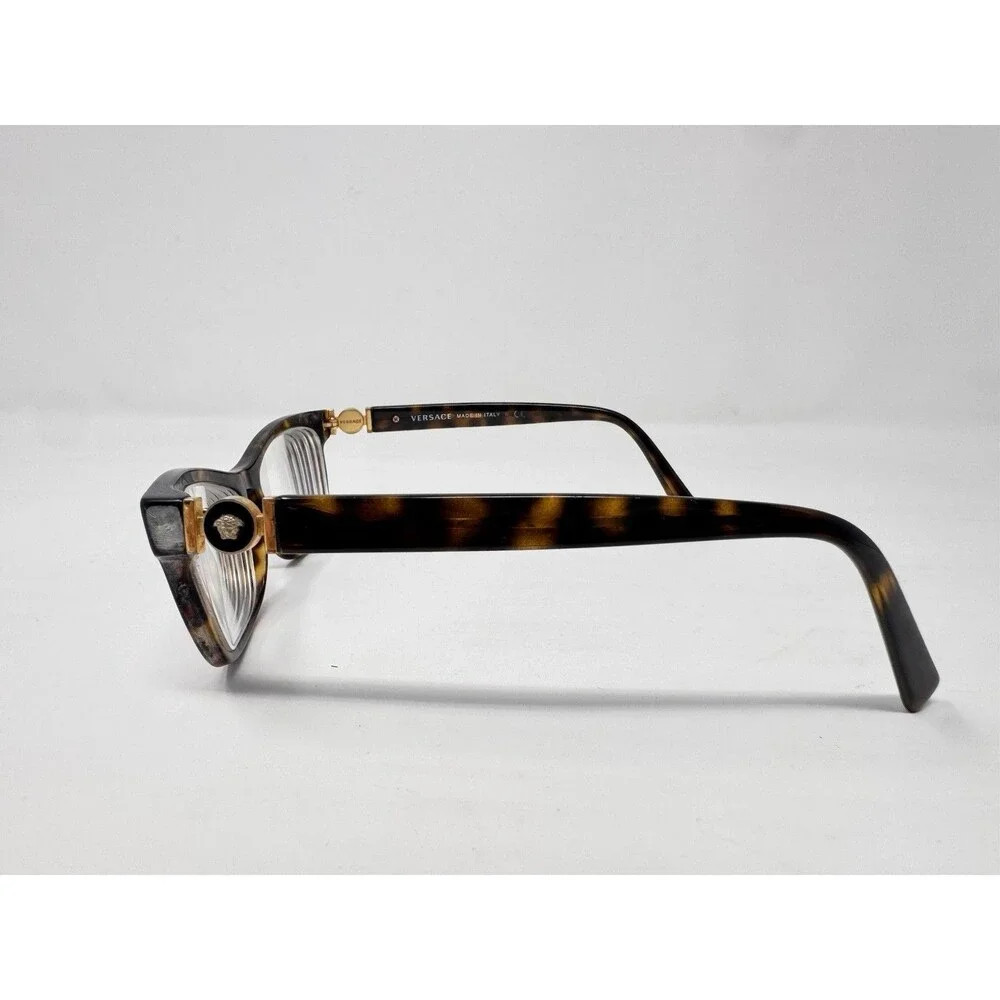 Versace 3272 108 Eyeglass Frames Only 52-16-140 Tortoise Made In Italy Authentic